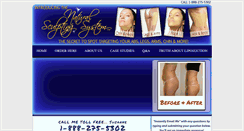 Desktop Screenshot of newhomeliposuction.com